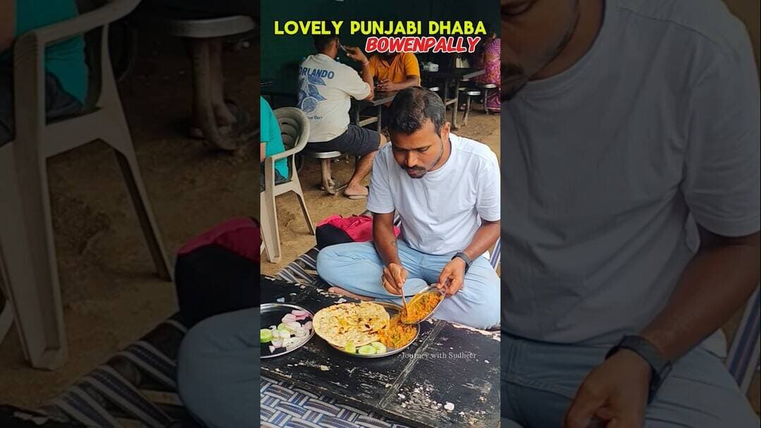 Hyderabad’s Most Affordable Veg Dhaba? 😍 | Lovely Punjabi & Family Dhaba