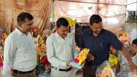 शाजापुर में गणेशोत्सव की धूम, बाजारों में सजी बप्पा की प्रतिमाएं, ₹10 से ₹10 हजार तक की प्रतिमाएं