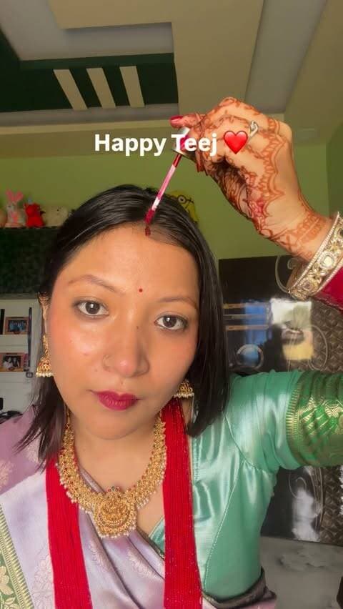 For Nepali women, Teej is more than a festival it’s an emotion. ❤️
A celebration of Maa Parvati’s devotion, our traditions, our families, and all the memories that make Teej so special.
Happy Teej!
#teejvibes❤️ #teej #women #shivparvati #nepali