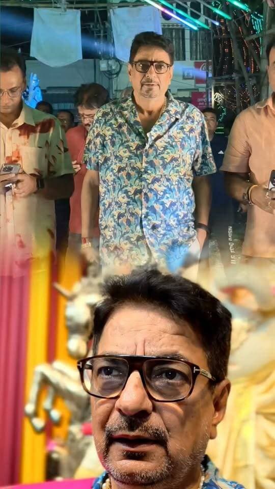 विलासी देवघर स्थित विघ्नहर्ता समाज द्वारा आयोजित गणेश पूजा पंडाल का डॉ सुनील खवाड़े ने किया उद्घाटन