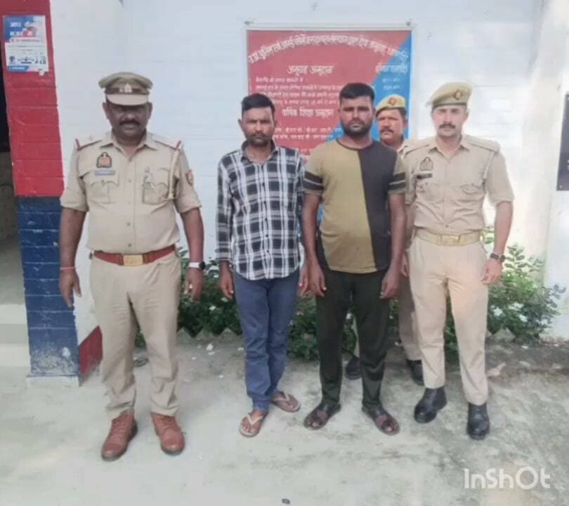 स्कूल की बाउंड्री बाल तोड़कर किया तांडव मुकदमा दर्ज आरोपी गिरफ्तार थाना जैतीपुर शाहजहांपुर उत्तर प्रदेश