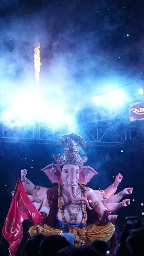 Resham gali ke raja aagman Indore #indore #ganesh #ganpatibappa #pathak #dholtasha