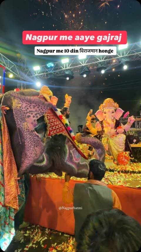 ЁЯе╣тЭдя╕П
#nagpur #ganpatibappamorya