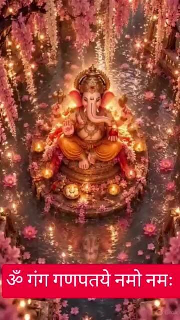 ॐ गंग गणपतये नमो नमः #ganesh #ganeshchaturthi #viral