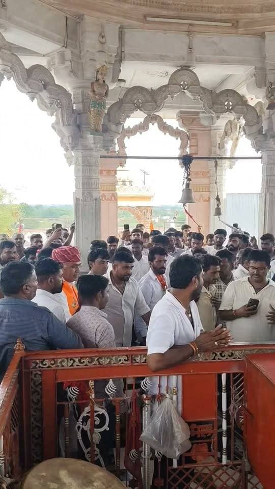 बालेसर में भाजपा के प्रचंड बहुमत से सरकार बनने पर चामुंडा माता मंदिर में उमड़ा जनसैलाब