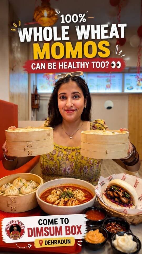 Dimsum Box Dehradun📍 Best Momo & Bao buns #dimsum #chasingflavours #momo #dehradun #bao #jholmomo