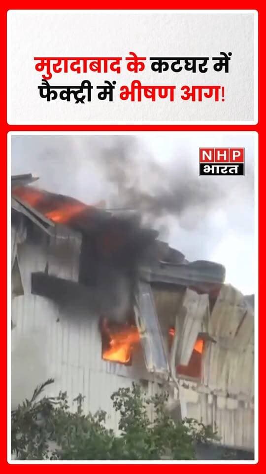 मुरादाबाद, उत्तर प्रदेश। कटघर थाना क्षेत्र की एक फैक्ट्री में भीषण आग लगने से हड़कंप मच गया। आग की सूचना मिलते ही दमकल विभाग की गाड़ियां मौके पर पहुंचीं और आग बुझाने का प्रयास शुरू किया।
फिलहाल आग लगने के कारण और नुकसान की स्पष्ट जानकारी सामने नहीं आई है। दमकल कर्मियों द्वारा फायर फाइटिंग ऑपरेशन जारी है। घटना को लेकर विस्तृत जानकारी का इंतजार है।
.
.
.
.
#Moradabad #Katghar #MoradabadNews #FactoryFire #FireAccident #FireBrigade #UPNews #UttarPradesh #BreakingNews #FireFighting #NHPBharat