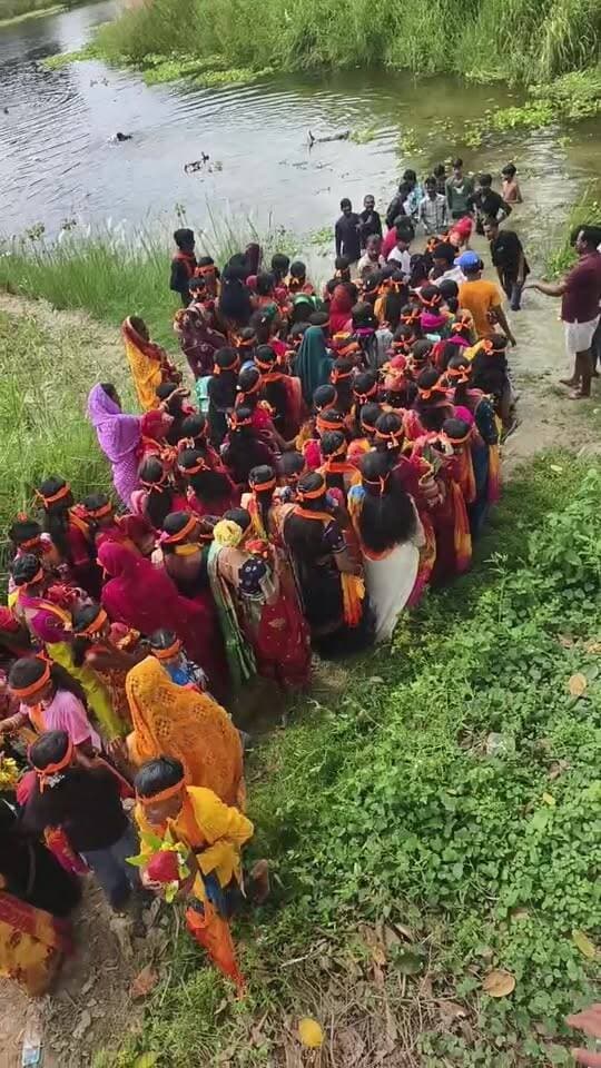 गणेश पूजा कलश शोभा यात्रा 🙏