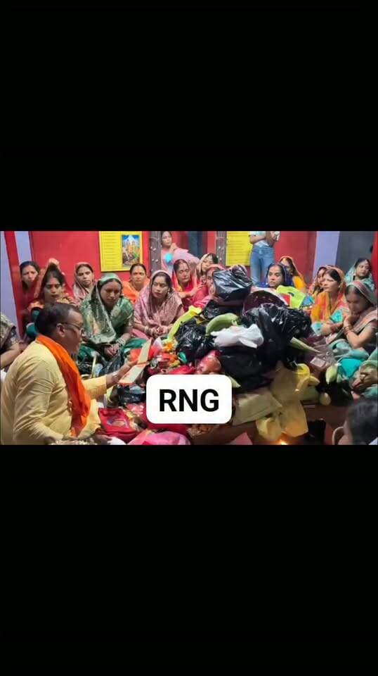 आरा में तीज पर्व को लेकर मंदिरों में पूजा अर्चना की गई