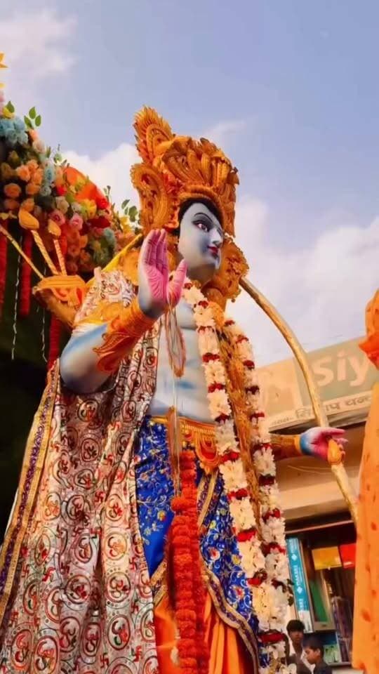 फारबिसगंज : महावीर झंडा शोभा यात्रा ! मे