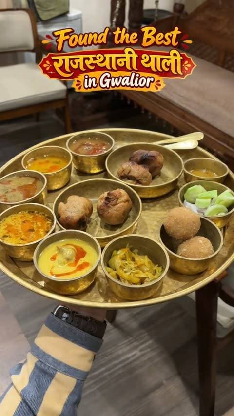 Found the Best Rajasthani Thali in Gwalior♥️
TasteOmeter: 5/5⭐️
Address: Rajasthani Bhojnalay, 1st Floor, Gast ka tazia, Lashkar, Gwalior📍
No repost🚫
#gwaliorfoodsters #rajasthanifood #rajsathanithali #indianfood