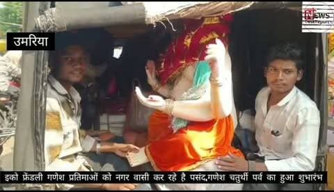 गणेश चतुर्थी की धूम, आकर्षक पंडालों से सजा शहर और गांव,इको फ्रेंडली गणेश प्रतिमाओं की बढ़ी मांग