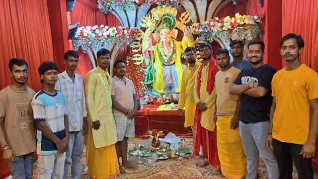 ताजपुर रोड दूधपुरा मिडिल स्कूल के पास भव्य तरीके से गणेश पूजा का आयोजन #samastipur #bihar #viral #trendingreels #trendingnow