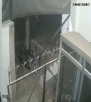 बाइक चोरी की वारदात CCTV में हुई कैद. वीडियो वायरल
पीड़ित पक्ष ने पुलिस को शिकयत की.
पुलिस ने घेरा बंदी पर चोर को पकड़ा, साथी चोर फरार,
पुलिस कर रही फरार चोर की तलाश.