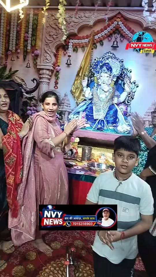 विशाल मेगामार्ट के साथ जगाधरी से लाइव गणेश चतुर्थी के अवसर पर