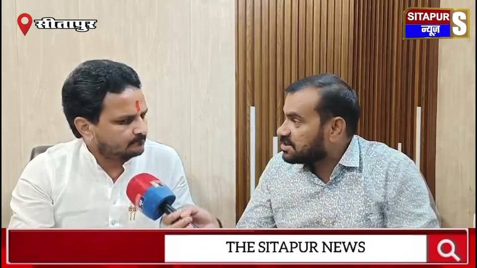 वायरल वीडियो के बाद क्या बोलें खैराबाद चेयरमैन प्रतिनिधि अभिषेक गुप्ता बब्लू