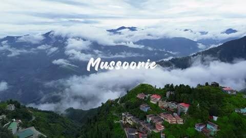 Shot between the rain and the clouds .Mussoorie looks different when the monsoon paints the mountains