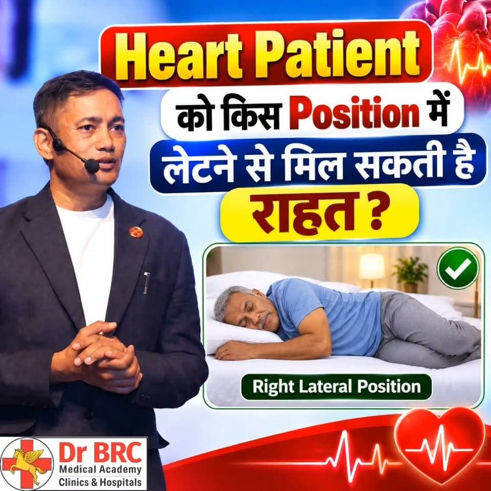 Heart Patient को किस Position में लेटने से मिल सकती है राहत?
Heart से जुड़ी परेशानी के दौरान कौन-सी Position राहत देने में मदद कर सकती है? जानिए Dr. BRC से इस जरूरी जानकारी के बारे में
To join H.E.L.P. Online & Hands-on (Offline) Training, go to www.biswaroop.com/help
Helpline Number: 9312286540
WhatsApp Number: 9560979433
#DrBRC #HeartHealth #HeartCare #EmergencyCare #HealthAwareness
