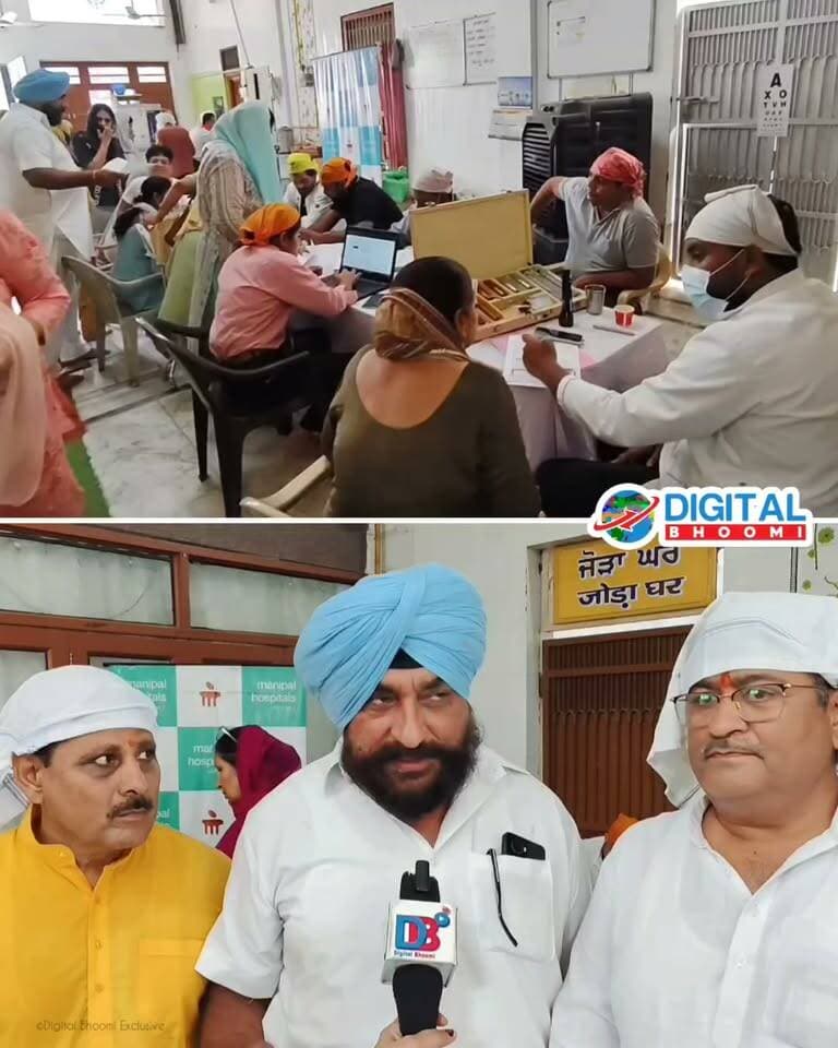 SN Jan Welfare Association के प्रधान जतिन बत्रा के जन्मदिन पर जनसेवा की बड़ी पहल, गुरुद्वारा सभा सुभाष नगर रोहतक में निशुल्क स्वास्थ्य-नेत्र जांच शिविर
#haryana #rohtak #DB #celebration #birthday