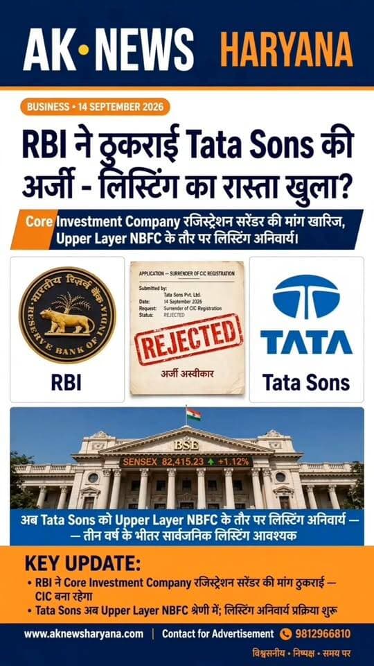 Tata Sons का IPO आया तो किसकी खुलेगी किस्मत? TCS से Tata Power तक हो सकता है बड़ा फायदा
Youtube link 👇 👇 👇 👇
https://youtube.com/shorts/jXhbkqFnpwg?si=nC6VIzvfXjlVhV5Q
#TataSons #TataGroup #TataIPO #RBI #TCS #TataMotors #TataSteel #TataPower #TataConsumer #Titan #StockMarket #IPO #BusinessNews #IndiaNews #InvestmentNews