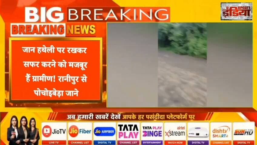 जान हथेली पर रखकर सफर करने को मजबूर हैं ग्रामीण! PWD सड़क अपनी बदहाली पर आंसू बहा रही है #nonfollowers #fbpost #fbviral #fbreels #trendingreels #viralreels #trendingvideo
