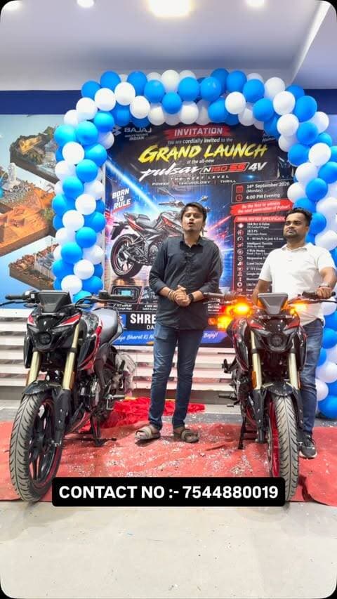 🔥 THE NEW BAJAJ PULSAR NS160 SS IS HERE! 🔥
Darbhanga mein ab Pulsar NS160 SS ka dhamakedaar launch! 🏍️⚡
Aggressive looks, sporty attitude aur powerful performance — NS160 SS is ready to rule the streets! 🔥
📍 Now Launched at Shree Bajaj, Donar, Darbhanga
🏁 Come. Feel. Ride the New Pulsar NS160 SS!
#BajajPulsar #PulsarNS160SS #NS160SS #PulsarNS160 #BajajPulsarNS NewPulsar PulsarLovers PulsarMania BajajAuto Darbhanga DarbhangaBihar ShreeBajaj DonarDarbhanga BikeLaunch NewBike SportsBike BajajBikes RideThePulsar