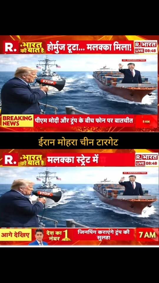 ईरान मोहरा, चीन टारगेट? बड़ा अंतरराष्ट्रीय खेल! 🌍
अमेरिका-चीन के बीच बढ़ता तनाव और ईरान को लेकर बदलते समीकरणों ने पूरी दुनिया का ध्यान खींच लिया है। आखिर आगे क्या होने वाला है? 🤔
हर नए अपडेट के लिए जुड़े रहिए।
👉 ApkaSheharLiveNews को अपना प्यार और सपोर्ट जरूर दें ❤️
📌 पोस्ट को Like 👍, Share 🔄 और Follow ❤️ करें और अपने दोस्तों तक भी पहुंचाएं।
आपका छोटा सा सपोर्ट हमारे चैनल ApkaSheharLiveNews को आगे बढ़ाने में बहुत मदद करता है। 🙏
#ApkaSheharLiveNews #BreakingNews #Iran #China #Trump #XiJinping #GlobalTension #WorldNews #InternationalNews #LatestNews #NewsUpdate #TrendingNews #ViralNews #IndiaNews #Geopolitics