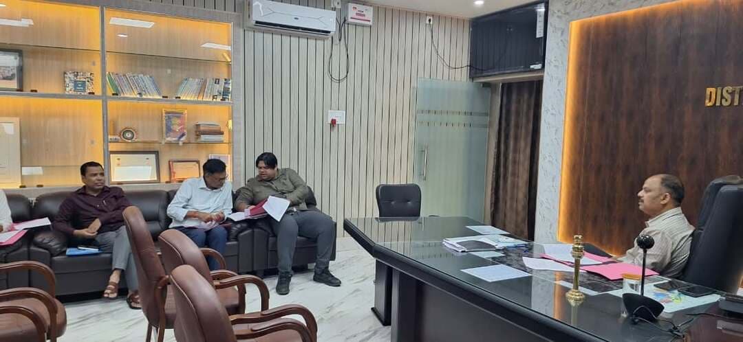 आपूर्ति विभाग से संबंधित जिला चयन समिति की बैठक।