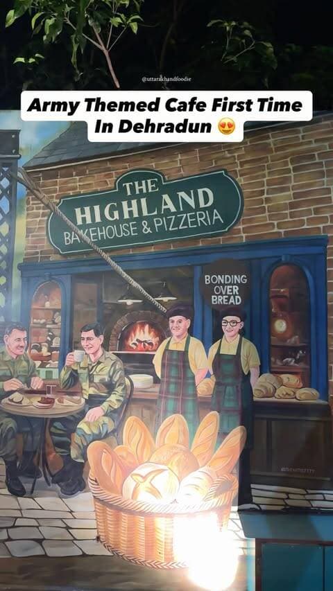 Army Themed Cafe In Dehradun😍
Visit @thehighlandbakehouse_
For the best pizzas in town..
Share with your friends❤️
Follow for more..
#dehradun #dehradun_diaries #dehradun_official_page #dehradoon #army