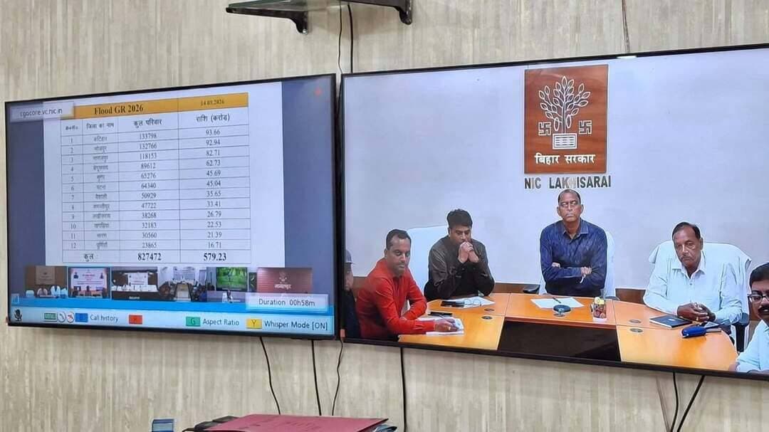 माननीय मुख्यमंत्री, बिहार सरकार द्वारा आज राज्य के विभिन्न जिलों के पात्र परिवारों को अनुग्रहिक अनुदान की राशि का प्रत्यक्ष लाभ अंतरण (DBT) के माध्यम से भुगतान किया गया। इस क्रम में पूरे राज्य में कुल 8,27,472 परिवारों को ₹579 करोड़ 23 लाख 4 हजार की राशि का भुगतान किया गया।
इसी क्रम में लखीसराय जिला के 38,268 परिवारों को ₹7,000 प्रति परिवार की दर से कुल ₹26 करोड़ 78 लाख 76 हजार की अनुग्रहिक अनुदान की राशि का भुगतान माननीय मुख्यमंत्री, बिहार सरकार द्वारा डीबीटी के माध्यम से सीधे लाभुकों के बैंक खातों में किया गया।
इस अवसर पर जिले के लाभुक परिवारों में उत्साह का माहौल रहा। प्रत्यक्ष लाभ अंतरण (DBT) के माध्यम से राशि हस्तांतरित किए जाने से लाभुकों को सरकारी सहायता का लाभ सरल, पारदर्शी एवं त्वरित रूप से प्राप्त हुआ। इससे बिचौलियों की भूमिका समाप्त होने के साथ-साथ लाभुकों के बैंक खातों में सीधे राशि पहुंचाना सुनिश्चित हुआ।
जिला प्रशासन, लखीसराय द्वारा पात्र लाभुकों तक सरकार की कल्याणकारी योजनाओं का लाभ पहुंचाने के लिए निरंतर आवश्यक कार्रवाई की जा रही है। सिविल सर्जन लखीसराय द्वारा सभी बाढ़ पीड़ित प्रखंडों में ब्लीचिंग पाउडर उपलब्ध कराया गया है जिसे छिड़काव कराया जा रहा है।
जिला प्रशासन ने लाभुक परिवारों से अपील की अनुग्रहिक अनुदान की राशि का उपयोग अपनी आवश्यकताओं एवं परिवार के हित में उचित रूप से करें तथा किसी भी प्रकार की कठिनाई होने पर संबंधित विभागीय पदाधिकारियों से संपर्क करें।
कार्यक्रम में अपर समाहर्ता लखीसराय श्री नीरज कुमार, उप विकास आयुक्त लखीसराय श्री सुमित कुमार, भूमि सुधार उप समाहर्ता लखीसराय श्री राहुल कुमार, प्रभारी पदाधिकारी आपदा, श्री शशि कुमार, सिविल सर्जन लखीसराय श्री जय प्रकाश सिंह, जिला जनसंपर्क पदाधिकारी लखीसराय श्री रवि कुमार समेत अन्य उपस्थित थे
#CMOBihar
#DM_Lakhisarai
#ADM_Lakhisarai
#GovernmentSchemes #GovtSchemes #SarkariYojana #WelfareSchemes #PublicWelfare
#Community
Disaster Management Department Govt. of Bihar
Information & Public Relations Department, Government of Bihar