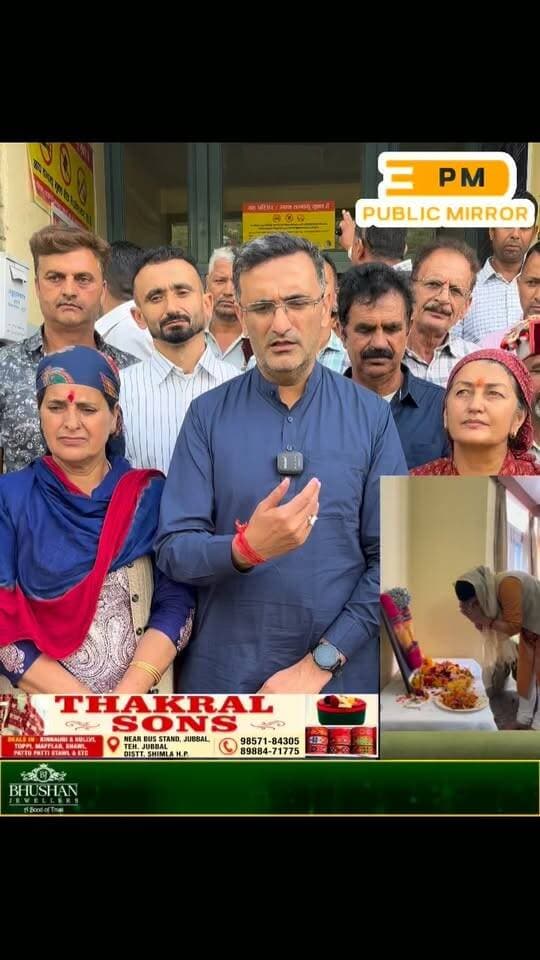 स्वर्गीय नरेंद्र बरागटा की जयंती पर सिविल अस्पताल सरस्वती नगर पहुंचे भाजपा नेता चेतन बरागटा सुनिए क्या कहा