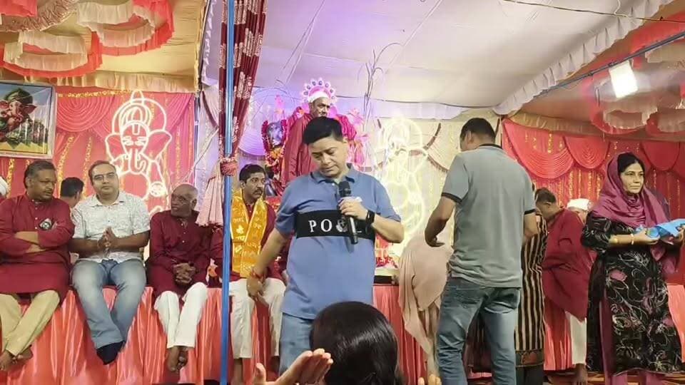 नाहन में गणेश उत्सव का दूसरा दिन, हिंदू आश्रम में आस्था का जनसैलाब - भजनों पर झूमे श्रद्धालु...