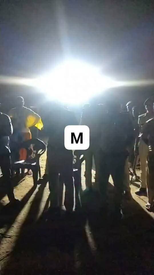 पिपरपाती गांव पहुचे सदर SDPO 2 रंजीत कुमार सिंह कटाव का लिए जायजा