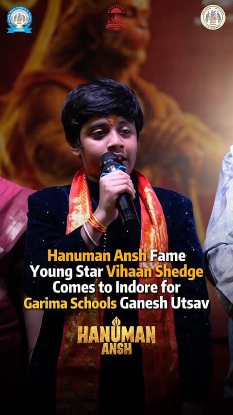 A Day Our Garimayans Will Remember!
Today, the Garima Family had the incredible opportunity to welcome Vihaan Shedge, the young actor from Hanuman Ansh, to GVV & SGVM.
From heartfelt interactions and inspiring conversations to the excitement of meeting someone they had watched on screen, the day was filled with smiles, energy, and unforgettable memories.
A beautiful experience that brought the world of cinema a little closer to our students.
Thank you, Vihaan, for making this day so special!
#GarimaFamily #VihaanShedge #HanumanAnsh #Garimayans #GVV SGVM