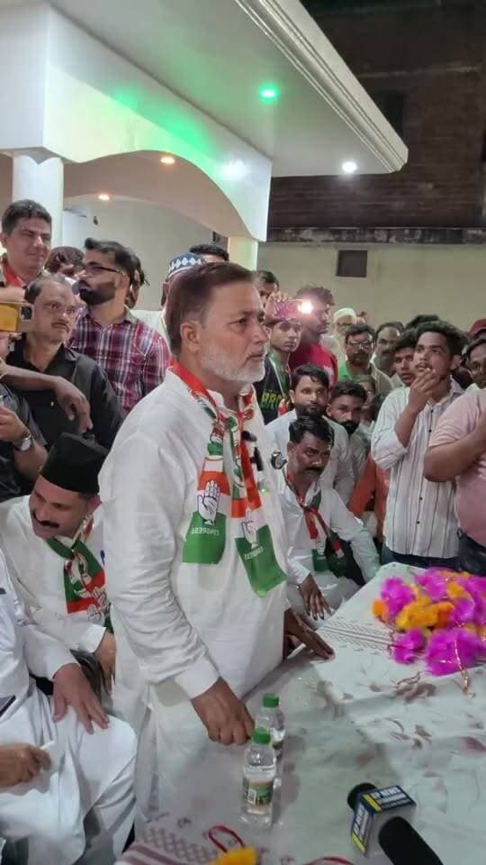 सिरौली कलां में सईदुल रहमान के कार्यालय का उद्घाटन में पहुंचे तिलक राज बेहड़