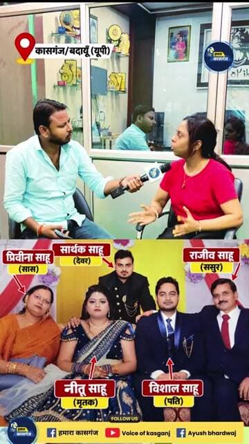 Budaun में विवाहिता की मौत पर कासगंज निवासी बहन ने उठाए सवाल, ससुरालीजनों पर कार्रवाई की मांग