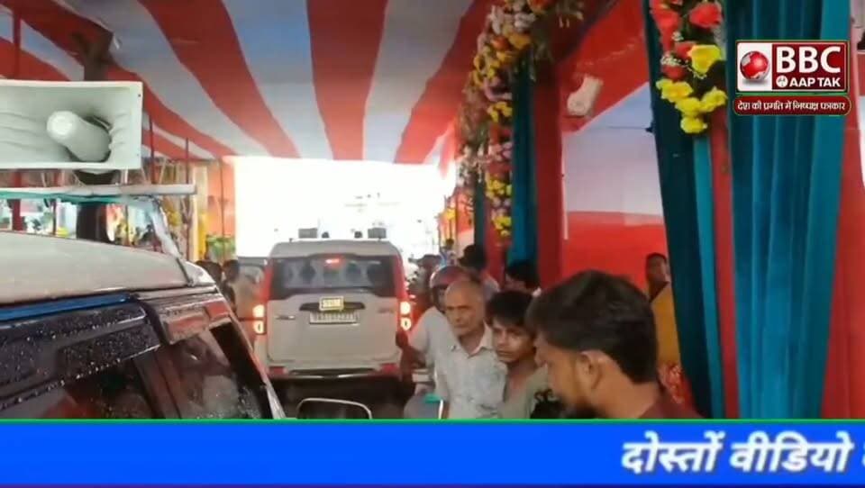सुरसंड में गणेश उत्सव: गणपति के दरबार पहुंचे एसडीएम गौरव कुमार, पूजा समिति ने किया सम्मान