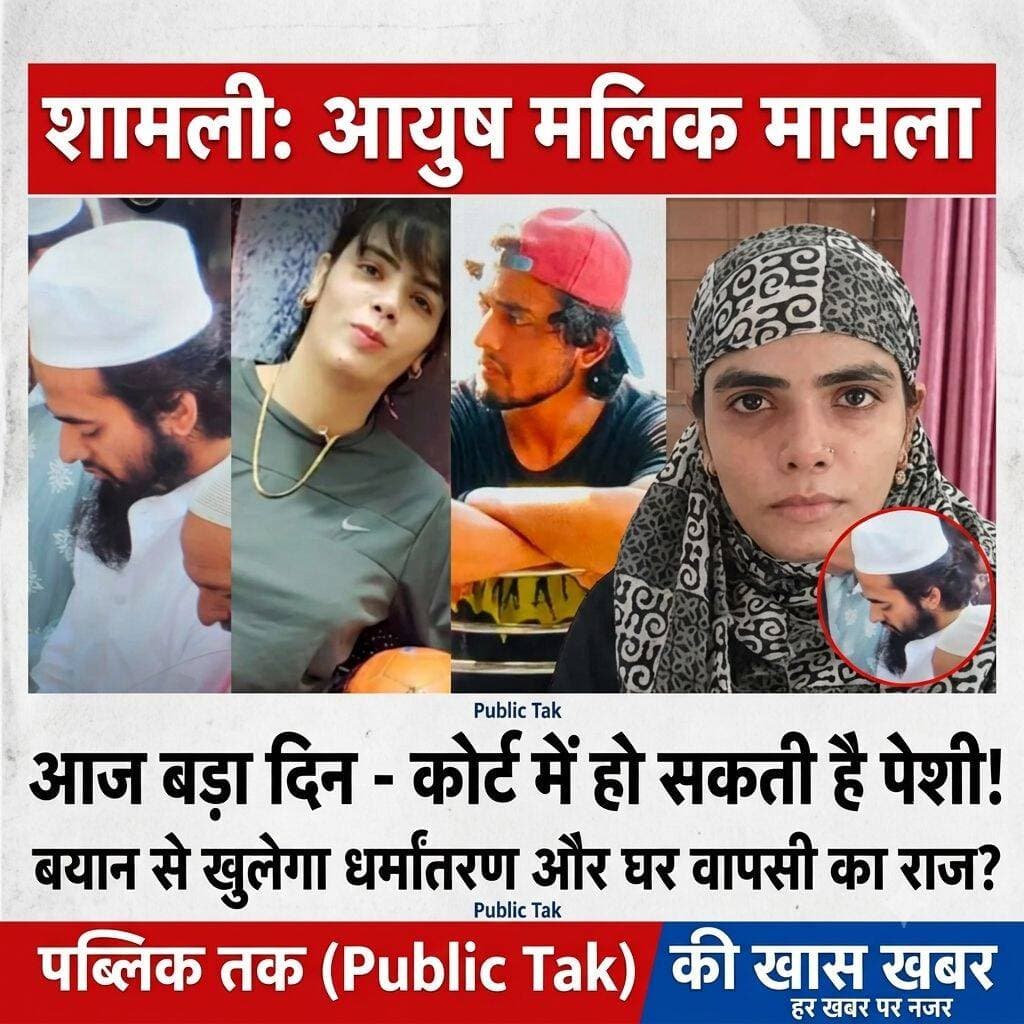 शामली: आयुष मलिक कथित धर्मांतरण मामला