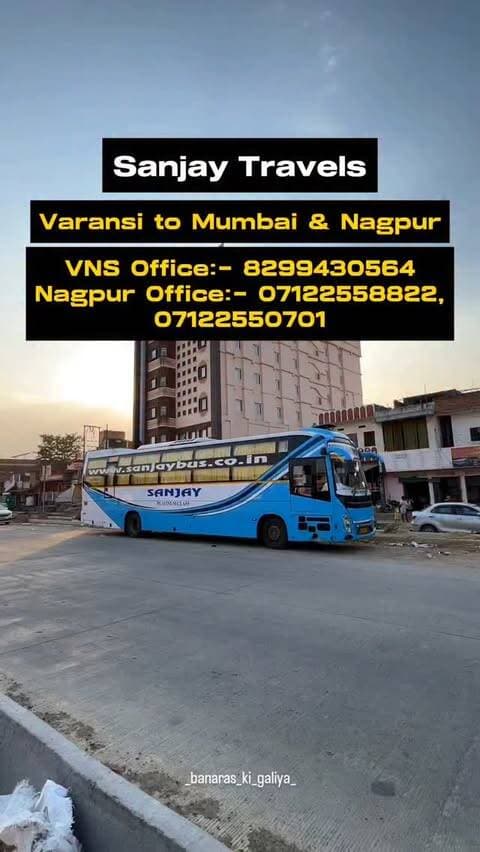 Varanasi to Mumbai 11:15 am
Mumbai (borivali) to varanasi 10am
(26 hr journey)
Nagpur to varanasi 6:20pm
Varanasi to Nagpur 9:15pm
(12 hrs journey)
Daily AC sleeper luxury buses
Contact for booking-
07122558822, 07122528925, 07122550701, 8484997015.
Varanasi office- 8299430564
For more information - @_banaras_ki_galiya_
.
.
.
.
#varanasi #instagram #viral #reelsvideo #growth #trending #instagood #instagood #india #public #explore #views #bus #travel #travelling #banaras #creator#bustravel #traveler