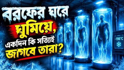 মৃ*ত্যু মানেই কি জীবনের শেষ? নাকি ভবিষ্যতের বিজ্ঞান মৃ*ত্যুকেও বদলে দিতে পারে?
অস্ট্রেলিয়ার একটি বিশেষ কেন্দ্রে মানুষের মৃ*ত*দে*হ মাইনাস ১৯৬ ডিগ্রি সেলসিয়াস তাপমাত্রায় সংরক্ষণ করে রাখা হচ্ছে। আশা একটাই—ভবিষ্যতে বিজ্ঞান এতটাই উন্নত হবে, যাতে একদিন এই মানুষদের আবার জীবনে ফিরিয়ে আনা সম্ভব হয়!
কিন্তু সত্যিই কি মৃ*ত মানুষকে আবার বাঁচানো সম্ভব? কীভাবে সংরক্ষণ করা হচ্ছে এই দেহগুলি? আর এই প্রক্রিয়ার পিছনে কতটা বিজ্ঞান, কতটা আশা?
এই ভিডিওতে জানুন Cryonics-এর সেই রহস্যময় দুনিয়ার কথা, যেখানে মৃ*ত্যু*র পরও শেষ হয়ে যায় না অপেক্ষা।
বরফের ঘরে কি ঘুমিয়ে আছে ভবিষ্যতের মানুষ? নাকি এ শুধুই মৃ*ত্যু*কে হারানোর এক অসম্ভব স্বপ্ন? ❄️👀
ভিডিওটি ভালো লাগলে Like, Share ও follow করুন ClickNbit।
🔥
#Cryonics #CryonicsMystery #DeathAndScience #FutureTechnology #ScienceMystery #HumanLife #Immortality #FrozenBodies #SouthernCryonics #ScienceAndTechnology #FutureScience #MysteryStory #বিজ্ঞান #রহস্য #অমরত্ব #ভবিষ্যতেরবিজ্ঞান #ClickNbit #ClickNbitNews