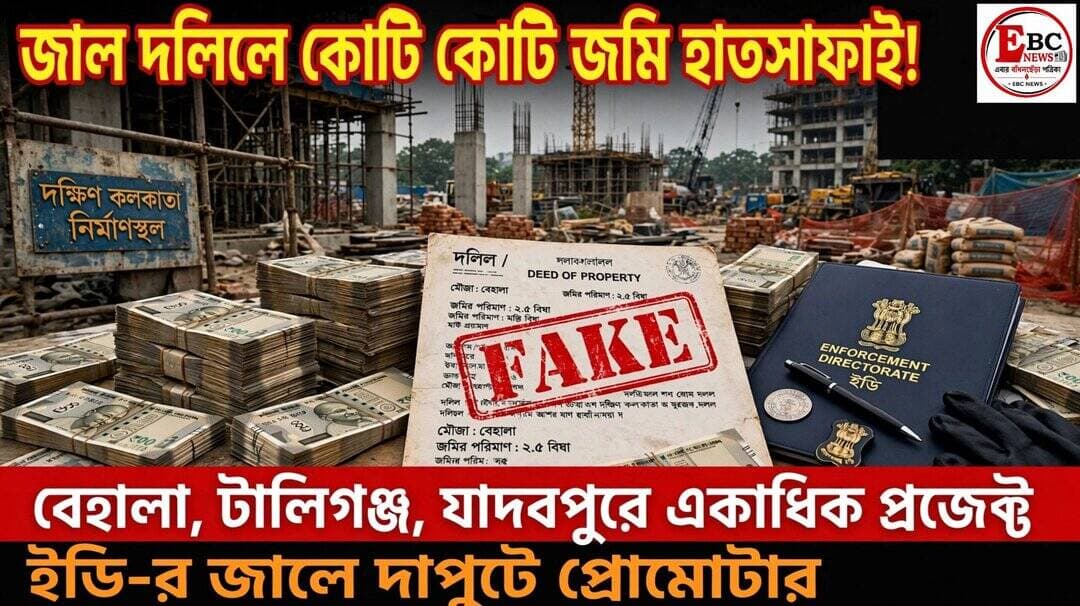জাল দলিলে জমি লুট, কালো টাকা সাদা! ইডি-র জালে দক্ষিণ কলকাতার কুখ্যাত প্রোমোটার
যাদবপুর থেকে গড়িয়া, সর্বত্র জালিয়াতির জাল - খোঁজে কেন্দ্রীয় সংস্থা_
ফের শহরে প্রোমোটার কাণ্ডে বড়সড় অভিযান এনফোর্সমেন্ট ডিরেক্টরেটের (ইডি)। জাল নথি বানিয়ে জমি প্রতারণা এবং মানি লন্ডারিংয়ের অভিযোগে দক্ষিণ কলকাতার প্রোমোটার অমিত গঙ্গোপাধ্যায়কে গ্রেপ্তার করল ইডি।
কী অভিযোগ?
ইডি সূত্রে খবর, দীর্ঘদিন ধরেই দক্ষিণ কলকাতায় প্রোমোটিং ও রিয়েল এস্টেটের রমরমা ব্যবসা চালাতেন অমিত। অভিযোগ, জাল দলিল তৈরি করে জমি হাতিয়ে নিতেন তিনি। তারপর সেই কালো টাকা ঘুরপথে সাদা করতেন। এই সংক্রান্ত মানি লন্ডারিং মামলায় আগেই তাঁর বিরুদ্ধে তদন্ত শুরু করেছিল ইডি।
তদন্তকারীদের নজরে রয়েছে যাদবপুর, বেহালা, টালিগঞ্জ, গড়িয়া এলাকায় তাঁর একাধিক প্রজেক্ট। সেখানকার জমি কেনাবেচাতেও প্রতারণা হয়েছে কি না, তা খতিয়ে দেখা হচ্ছে।
প্রোমোটার-যোগ কাটছেই না
প্রসঙ্গত, কলকাতায় প্রোমোটারদের জমি জালিয়াতি নতুন নয়। চলতি বছরের এপ্রিলেই একই অভিযোগে গ্রেপ্তার করা হয়েছিল বেহালার ব্যবসায়ী জয় কামদারকে। তাঁর বাড়ি থেকে প্রচুর নগদ টাকা উদ্ধার হয়েছিল।
জয় কামদারের সূত্র ধরেই উঠে আসে কসবার ব্যবসায়ী বিশ্বজিৎ পোদ্দার ওরফে সোনা পাপ্পুর নাম। সোনা পাপ্পুর বাড়িতে তল্লাশি চালিয়েই জয়ের হদিশ পেয়েছিল ইডি। ওই মামলায় কলকাতা পুলিশে কর্মরত এক পুলিশ আধিকারিকও গ্রেপ্তার হয়েছিলেন।
তদন্তকারীদের অনুমান, দক্ষিণ কলকাতায় প্রোমোটারদের একটি বড় চক্র সক্রিয়, যারা জাল নথি, জোর করে জমি দখল এবং কালো টাকা সাদা করার সঙ্গে যুক্ত। অমিত গঙ্গোপাধ্যায়ের গ্রেপ্তার সেই চক্রেরই আরেকটি বড় পর্দাফাঁস বলে মনে করছে ইডি।