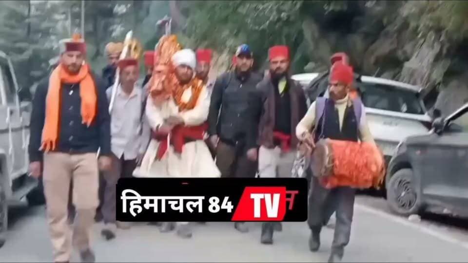 कार्तिक स्वामी भगवान की छड़ी पहुंची हड़सर प्रशासन मैं किया शानदार स्वागत