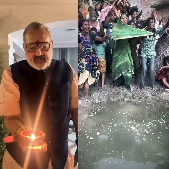 बाढ़ में डूबे हो तो डूबे रहो, मोदी जी के जन्मदिन पर दीवाली जरूर मनाई जानी चाहिए!