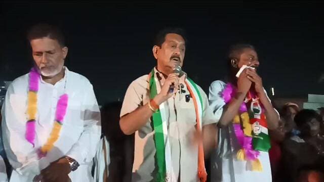 सिरौली नगर पालिका परिषद का अध्यक्ष पद एवं वार्ड सदस्य के लिए विधायक तिलक राज बेहड़ की सभा