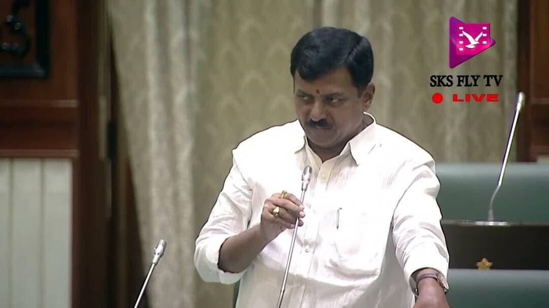 నారాయణఖేడ్ ఎమ్మెల్యే డాక్టర్ పట్లోళ్ల సంజీవరెడ్డి అసెంబ్లీలో గళం || SKS FLY TV ||