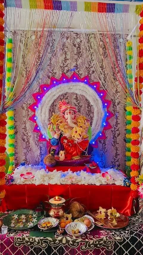 #home #ganesh #reelitfeelit #ganeshchaturthi #decoration