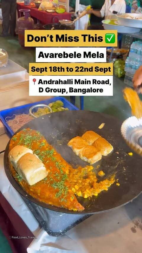 📍Andrahalli Main Road, D Group Layout, Next to Udupi Garden Hotel, Bangalore
Sept 18th to 22nd Sept
#andrahalli #dgroup #nammabengaluru #bangalorefoodies #magadiroad