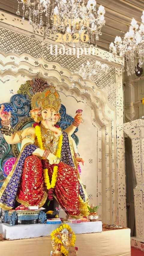 Bappa Udaipur 2026 ❤️🥹#bappa #ganesha #viral #explorepage #udaipur