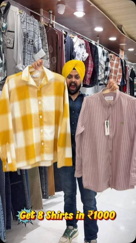 Offer offer offer 🔥🔥 Kanpur walo 23rd Sep date save krlo ✅❤️
Itna Dhamakedaar Offer pehle kabhi ni aya 🔥 @yuvafashionhub_kanpur 📍
Get 3 Jeans in ₹1000/- ✅
Get 8 Shirts in ₹1000/-✅
Save The Date : 23rd September 📍✅
Offer valid on sizes : 28-36 (Jeans) & M-XL (Shirt)
Location : Gopal Talkeej Chauraha , Near Mohan foot wear, Opp Datta Dental , P road Kanpur 📍✅
#kanpur #offer #viralreel #ᴛʀᴇɴᴅɪɴɢʀᴇᴇʟs #fashion