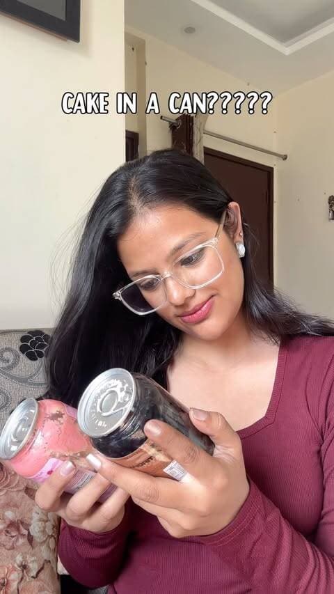 Cake in a can??????? By @aikiaflavours
also available on Amazon, Blinkit, Zomato, Swiggy and Jio mart.
.
.
#cake #dessert #instagram #trendingreels #sweets